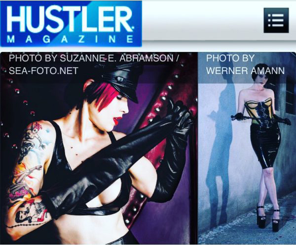 Mistress Natalie Hustler Magazine
